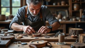 découvrez les dernières tendances des montres en bois fabriquées en france, alliant élégance et durabilité. plongez dans l'univers chic et écoresponsable des accessoires horlogers, où le savoir-faire artisanal rencontre des designs modernes.