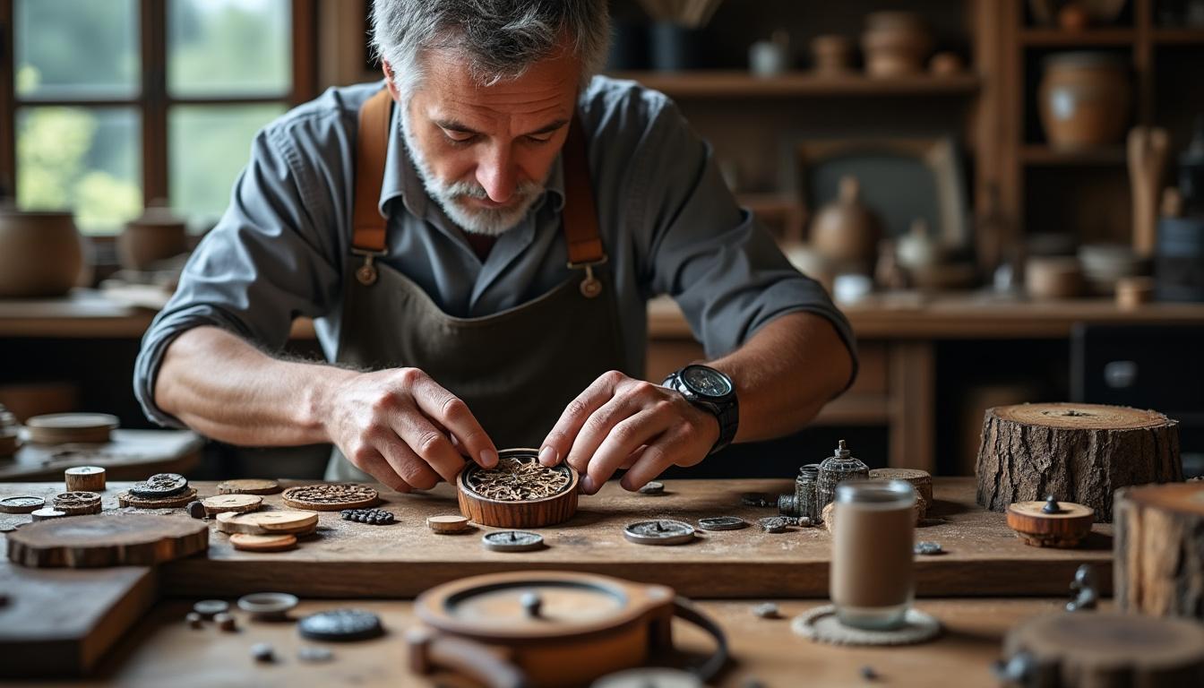 découvrez les dernières tendances des montres en bois fabriquées en france, alliant élégance et durabilité. plongez dans l'univers chic et écoresponsable des accessoires horlogers, où le savoir-faire artisanal rencontre des designs modernes.