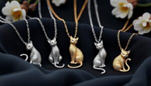 découvrez notre sélection des 5 designs de colliers avec un chat pour femme qui allient élégance et originalité. ces bijoux uniques sauront séduire les amantes des félins et apporter une touche de charme à toutes vos tenues. ne manquez pas ces créations qui vont vous faire craquer !