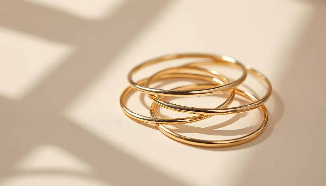 découvrez les anneaux fins superposés, la tendance minimaliste incontournable de 2025 qui apporte élégance et modernité à votre style au quotidien.