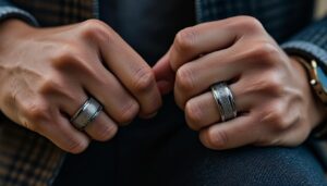 découvrez notre sélection d'anneaux pour homme alliant styles modernes et tendances actuelles. trouvez l'accessoire idéal pour affirmer votre style avec élégance.