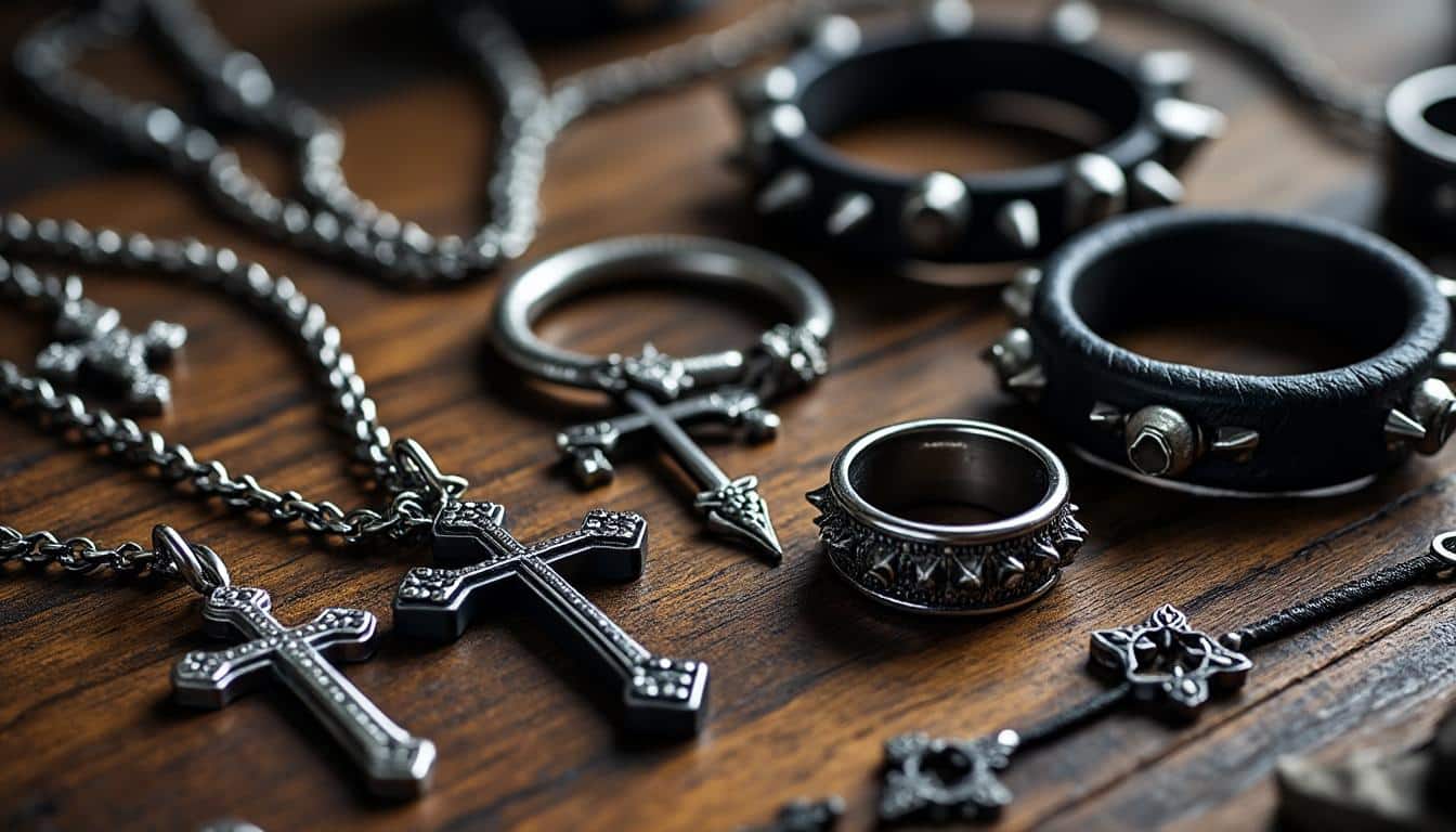 découvrez nos bijoux emo uniques, parfaits pour exprimer votre style et votre personnalité à travers des accessoires originaux et authentiques.