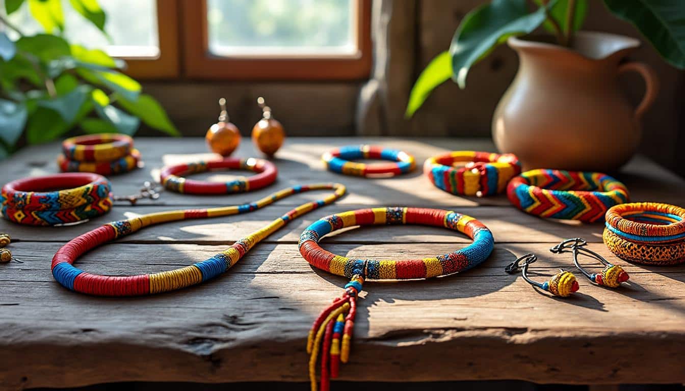 découvrez comment intégrer les bijoux africains wax dans votre style quotidien pour une touche d'élégance et d'originalité.