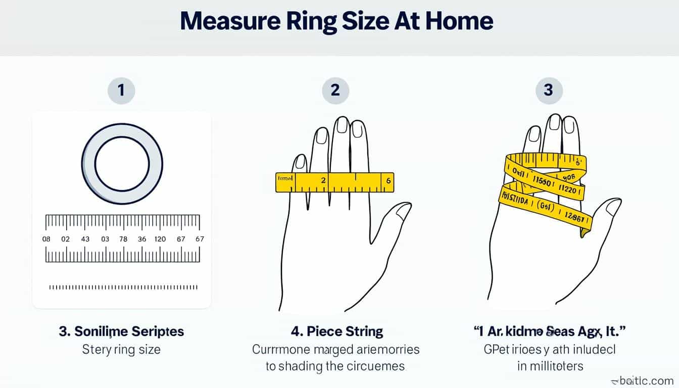 découvrez comment mesurer facilement et avec précision votre taille de bague à la maison grâce à nos conseils simples et rapides.