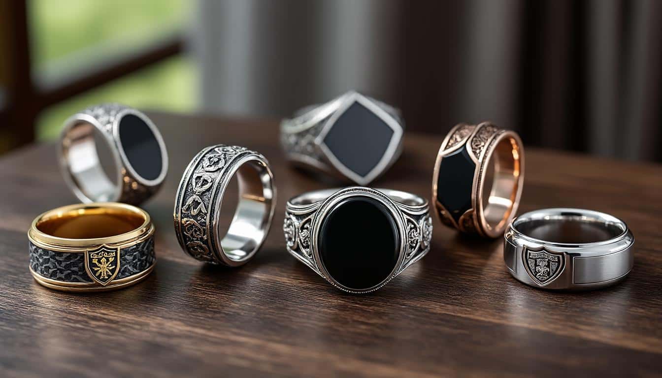 découvrez notre sélection de chevalières pour homme alliant styles classiques et contemporains, parfaites pour affirmer votre élégance et personnalité.