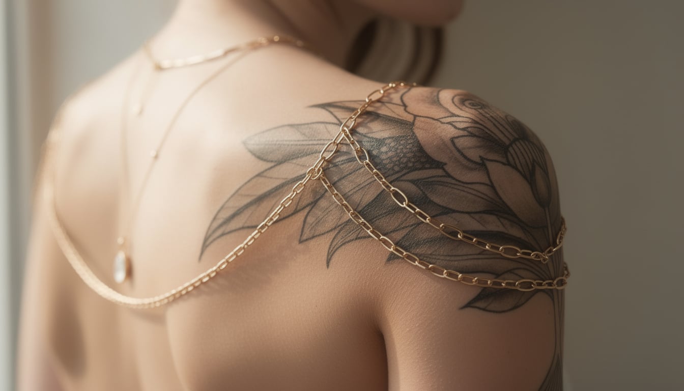 découvrez comment choisir le tatouage bijoux parfait pour l'épaule, qui reflète votre style unique et met en valeur votre personnalité.