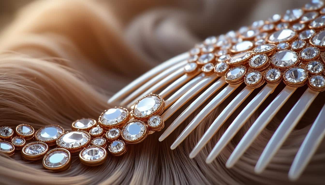 découvrez comment choisir entre peignes à strass ou en nacre selon l'occasion et adoptez le style parfait pour vos événements.