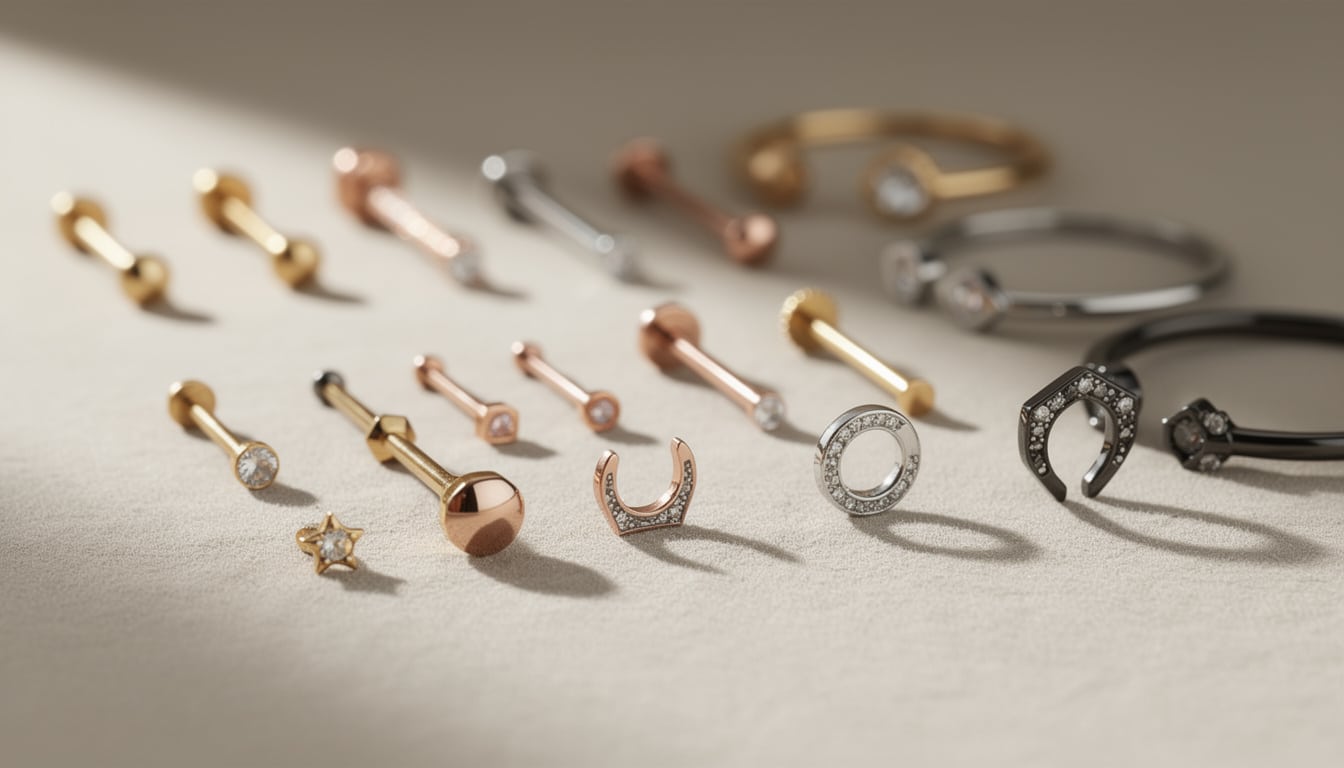 découvrez notre guide complet sur les piercings au nez : styles populaires comme le clou, l'anneau et le septum, ainsi que leurs significations culturelles et symboliques.