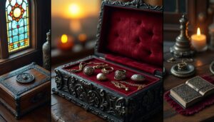 découvrez pourquoi une boîte à bijoux gothique est l'écrin parfait pour protéger et sublimer vos trésors cachés avec style et originalité.