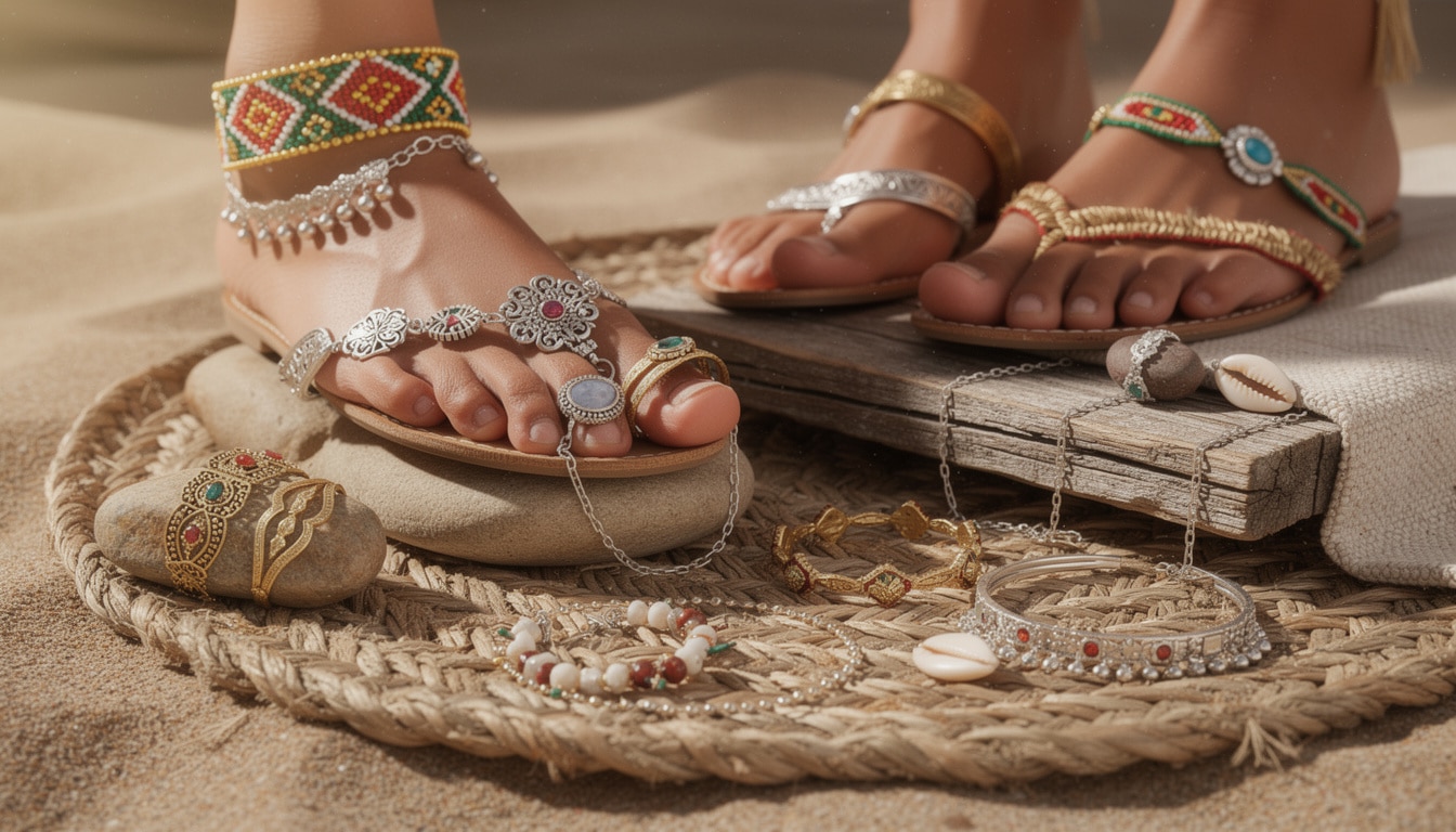 explorez l'univers des bijoux de pieds et découvrez leurs significations culturelles variées à travers le monde, entre traditions, symboles et styles uniques.