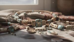 découvrez les bijoux amérindiens et plongez dans l'univers des symboles sacrés, révélant les secrets des matières naturelles utilisées pour créer ces trésors authentiques.