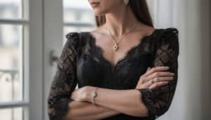 découvrez comment choisir les bijoux parfaits pour accompagner une robe en dentelle noire, en fonction de votre style personnel et de l'occasion.