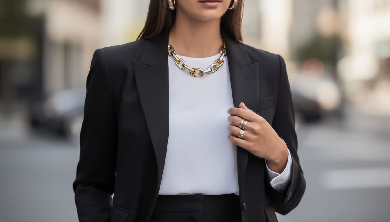 découvrez comment associer bijoux en or et en argent pour créer des looks tendance et harmonieux, alliant élégance et modernité avec style.
