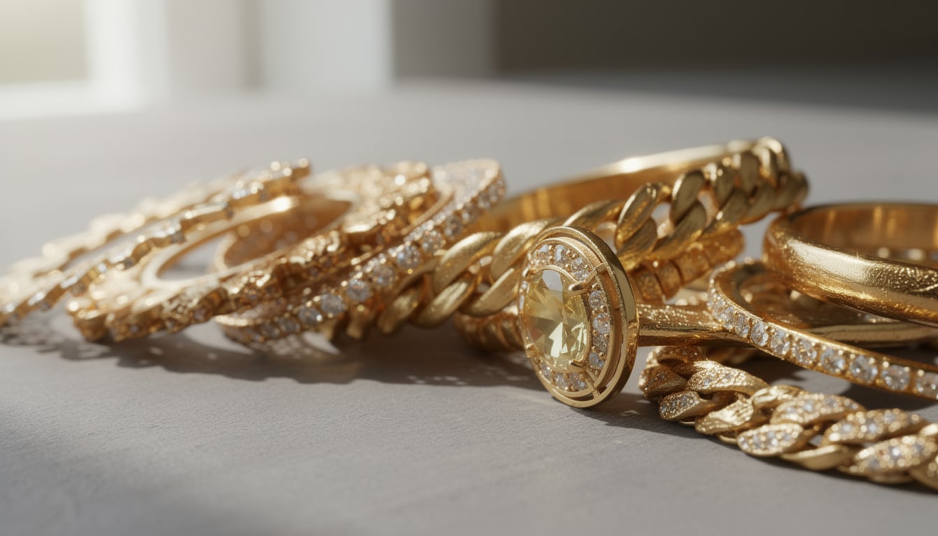 découvrez comment différencier facilement l'or véritable du plaqué or grâce à des astuces simples basées sur l'apparence visuelle et la sensation au toucher.