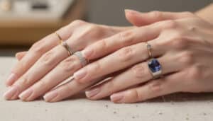 découvrez notre guide pour choisir la bague idéale selon la finesse ou l'épaisseur de vos doigts et sublimer votre main avec style.