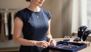découvrez comment choisir les bijoux parfaits pour sublimer votre robe bleu marine grâce à nos conseils pratiques et élégants.