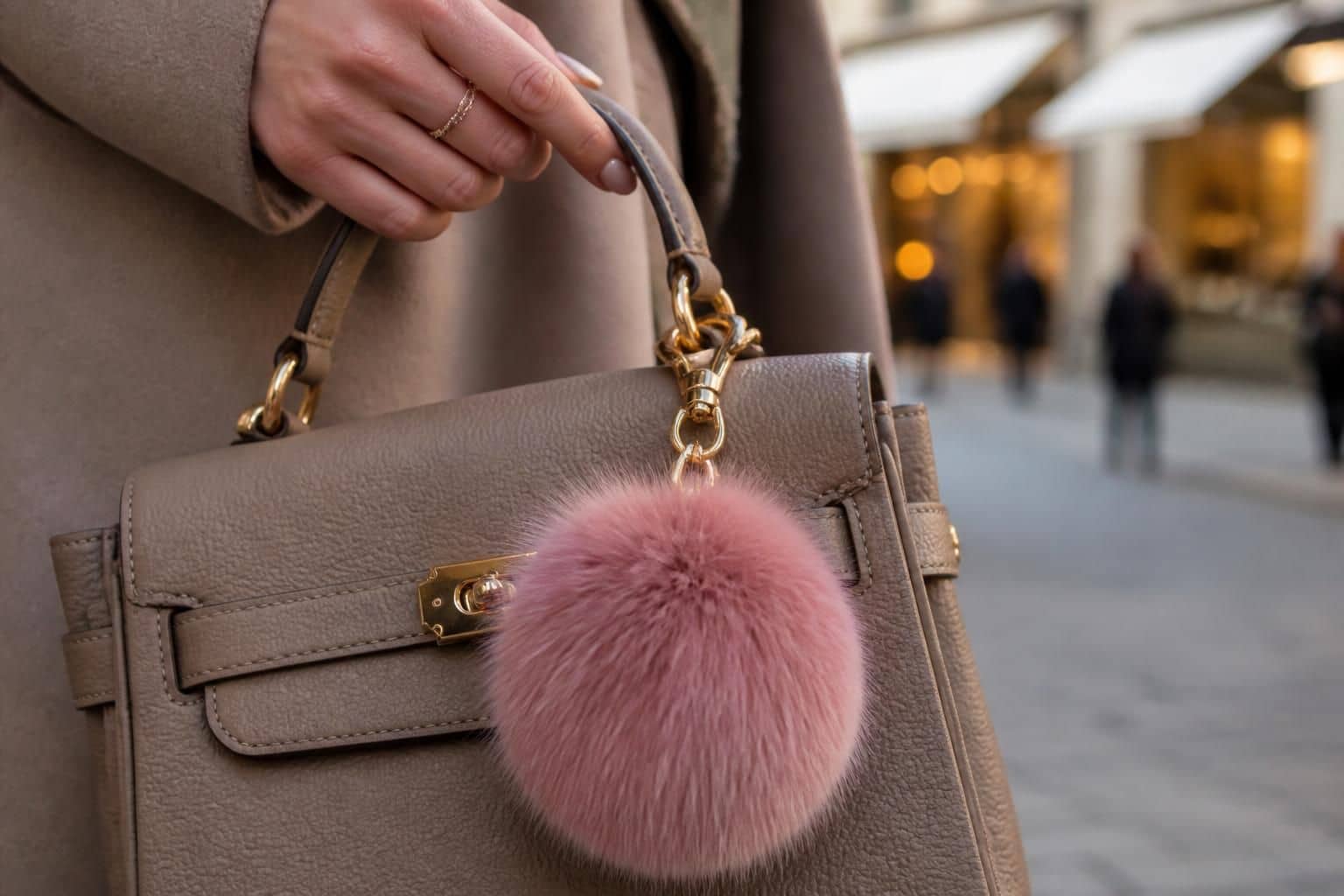 découvrez comment les bijoux de sac pompon en fourrure ajoutent une touche d'élégance et de style pour transformer votre sac en un accessoire tendance et unique.