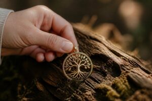 découvrez la signification profonde des bijoux arbre de vie, symbolisant l'équilibre entre les racines et les branches, représentant la croissance, la connexion et la sagesse.